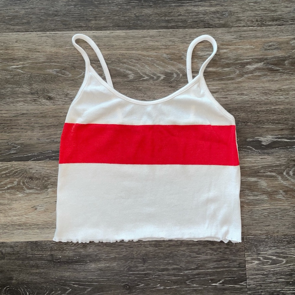 Pacsun lettuce cut tank top